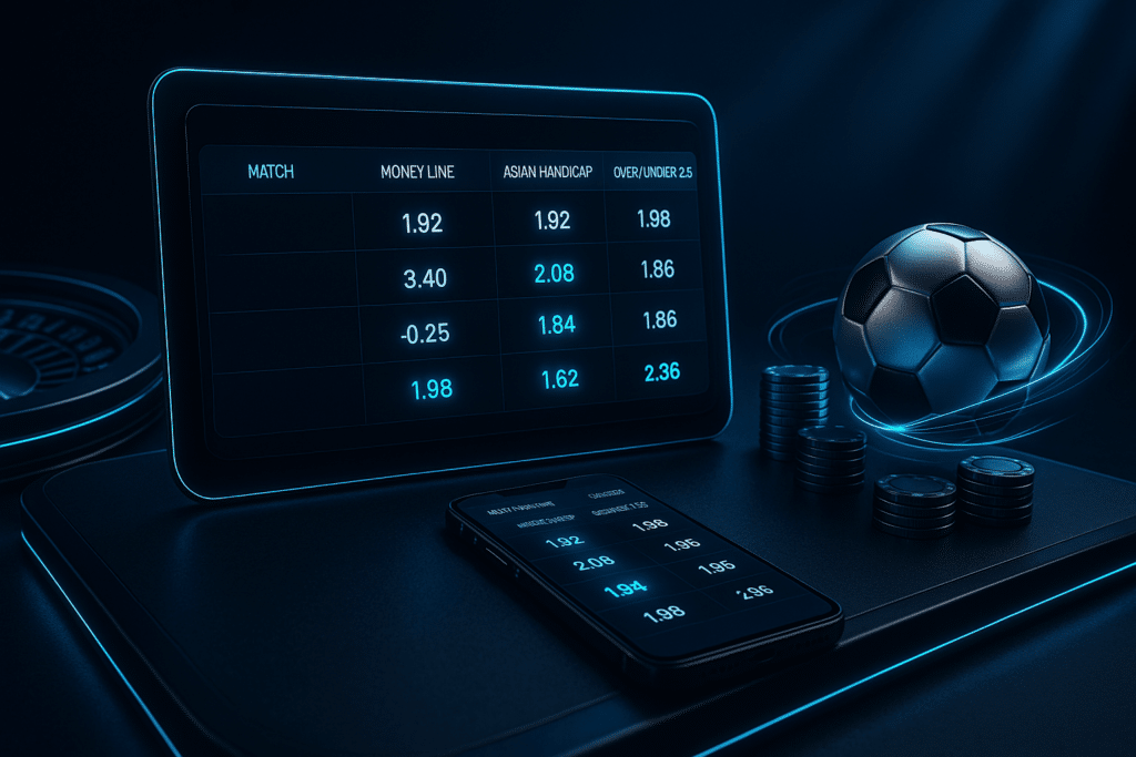 วิธีเล่นแทงบอล ขั้นต่ำ10บาท บนมือถือ