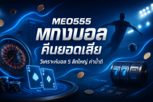 MEO555 แทงบอล คืนยอดเสีย